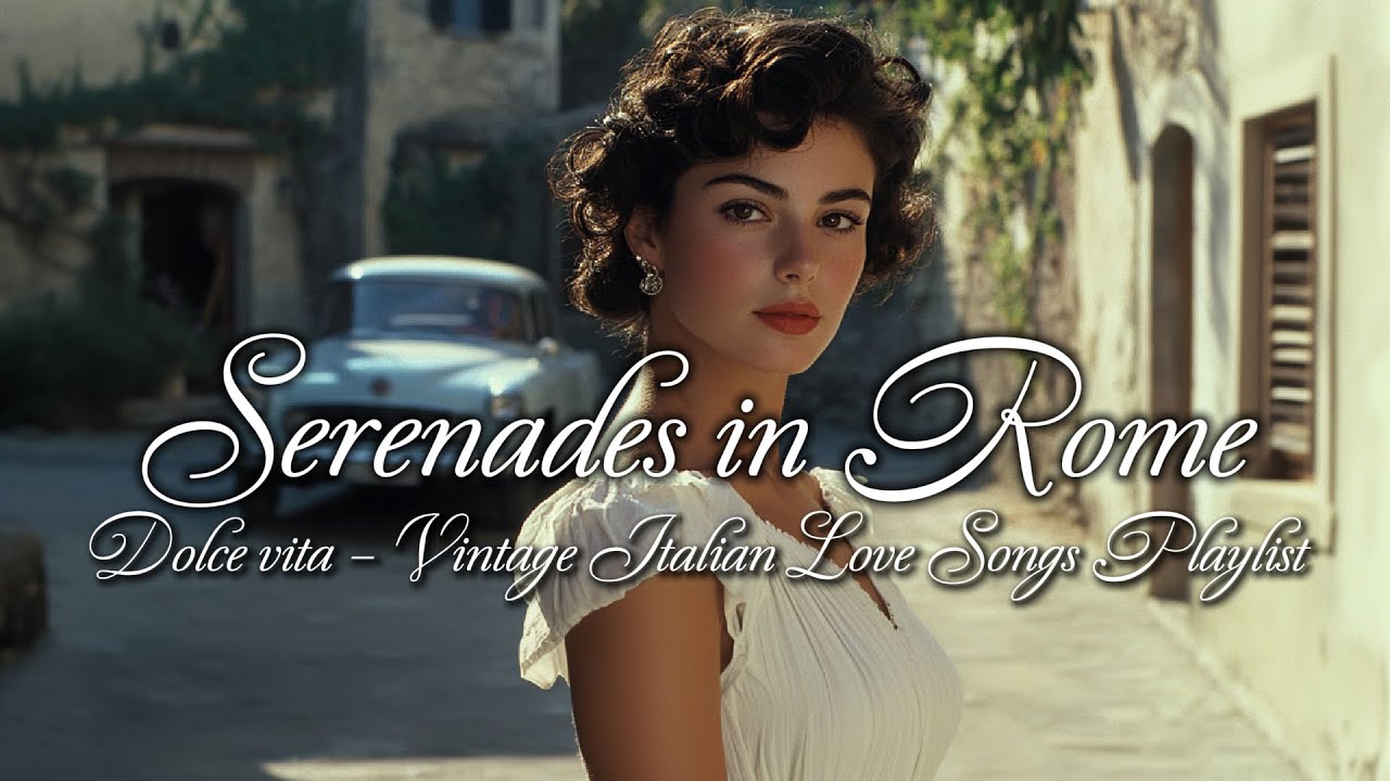 Serenades in Rome ✨ | Vintage Italian Love Songs Playlist (Dolce Vita)