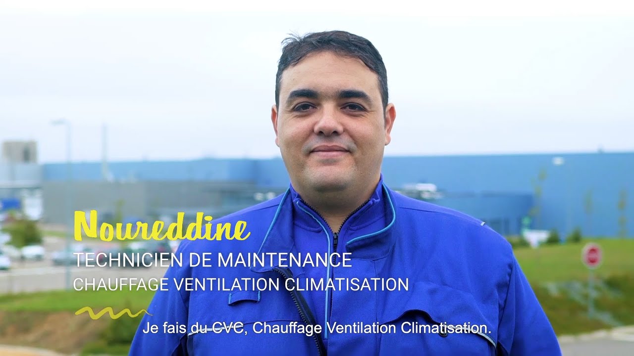 D&eacute;couvre le m&eacute;tier de Technicien de maintenance chauffage/ventilation/climatisation avec Noureddine