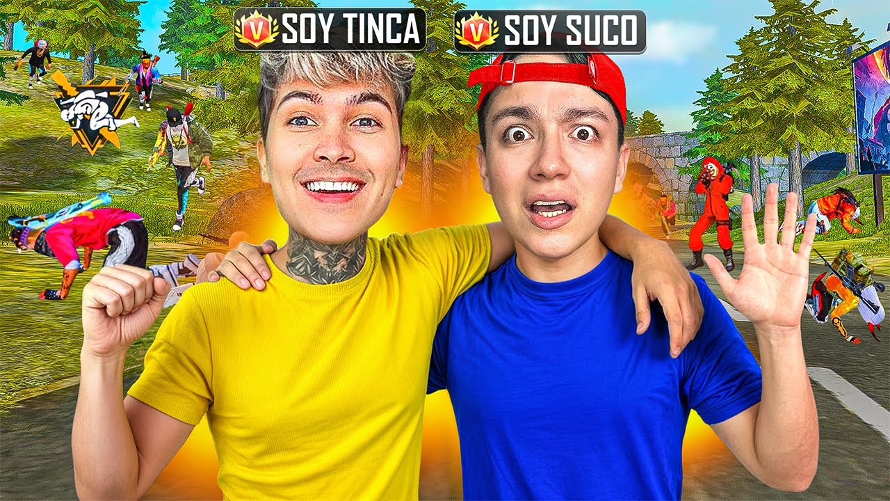 JUGUE FREE FIRE CON TINCA POR PRIMERA VEZ🔥😱!
