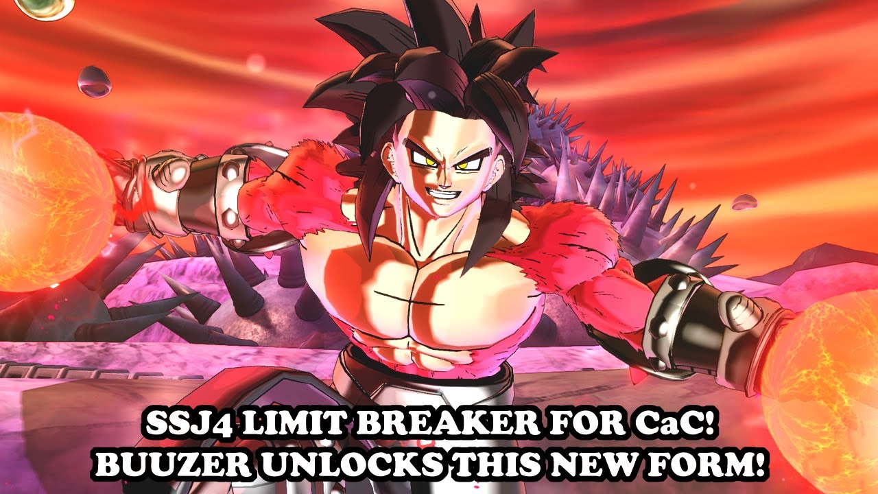 STRONGEST CaC Buuzer Unlocks SSJ4 Limit Breaker! Beyond The Limits! Dragon Ball Xenoverse 2 Mods