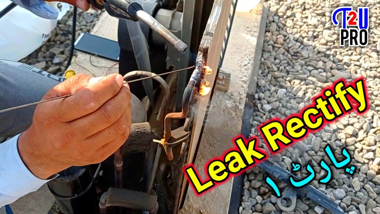 Air Conditioner Outdoor Condenser Leak Rectifying | Mitsubishi Split AC Leak Repairing By Talk2UPro