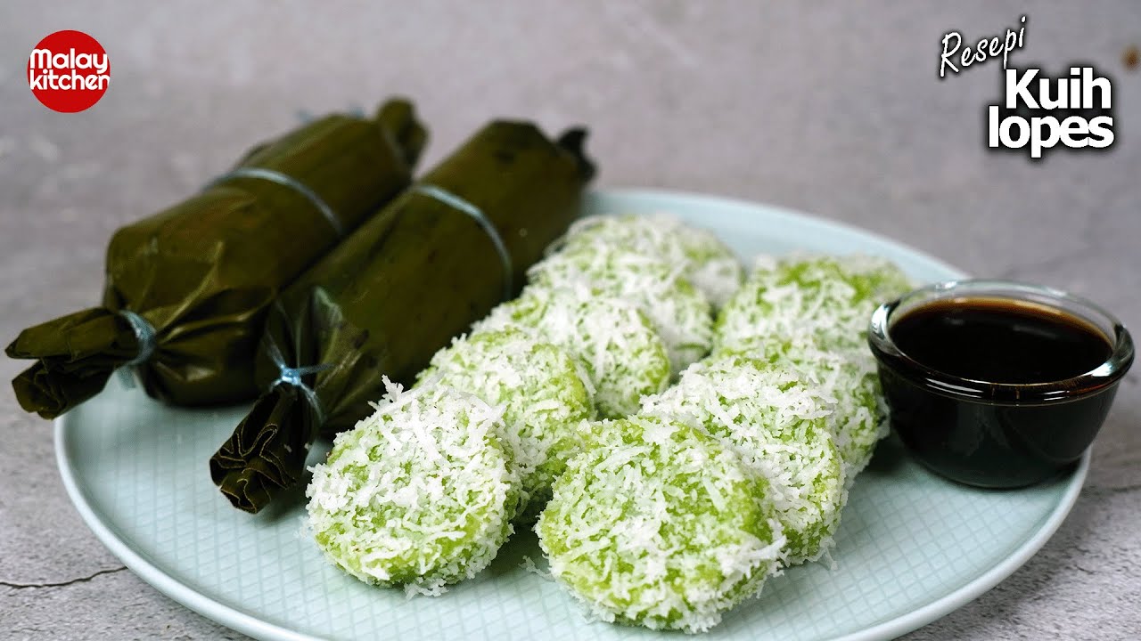 kuih lopes resepi mak mak | sedap dan mudah