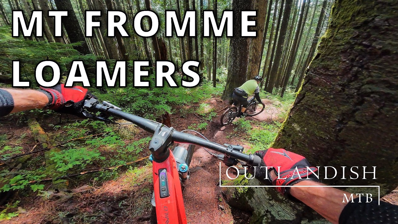 MT Fromme Loamer Trails. Mixed in with old North Shore woodwork.