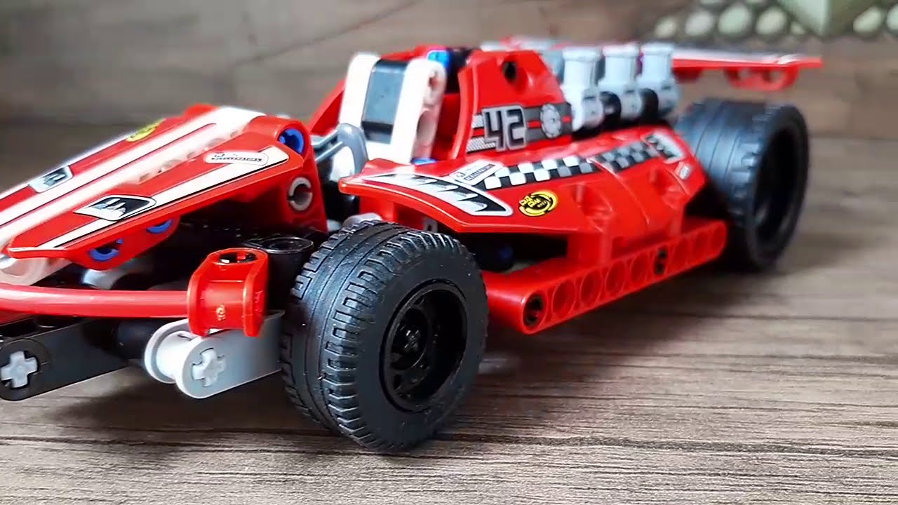 TECHbricks 3412 мультики игры гонки машинки