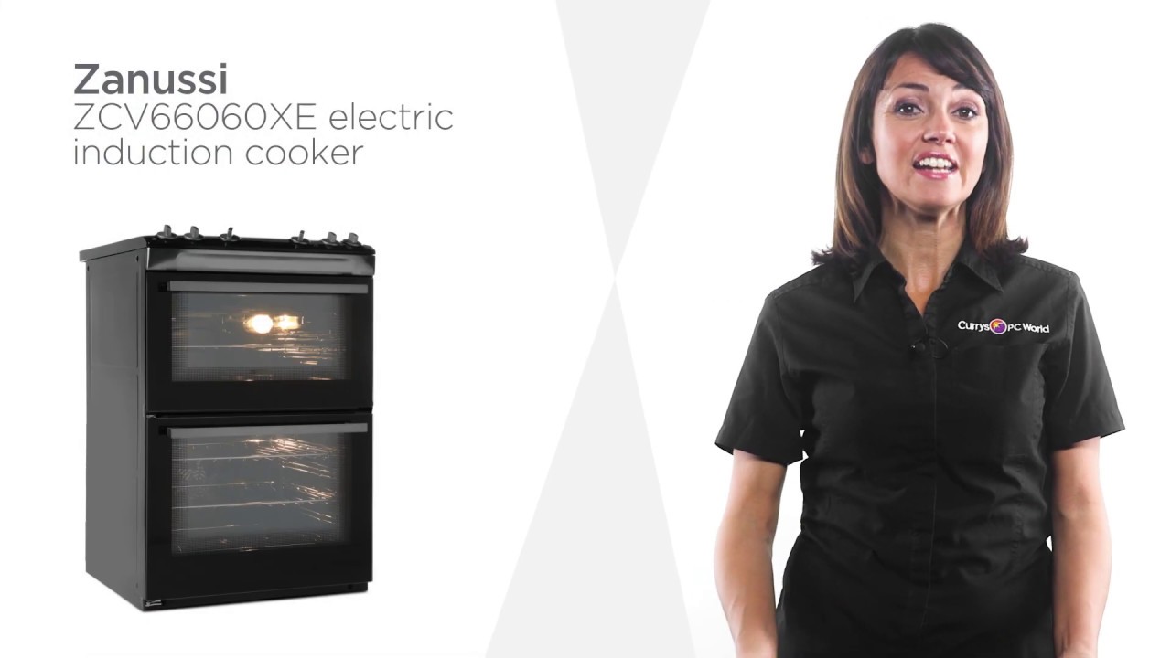 Zanussi ZCV66060XE 60 cm Electric Ceramic Cooker - Steel | Product Overview | Currys PC World