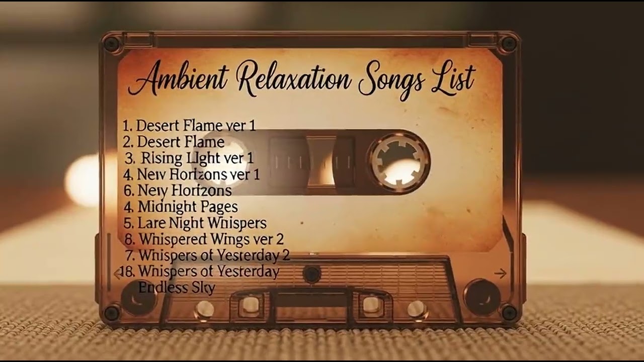 Ambient Relaxation Music for Meditation & Mindfulness 🧘‍♀️