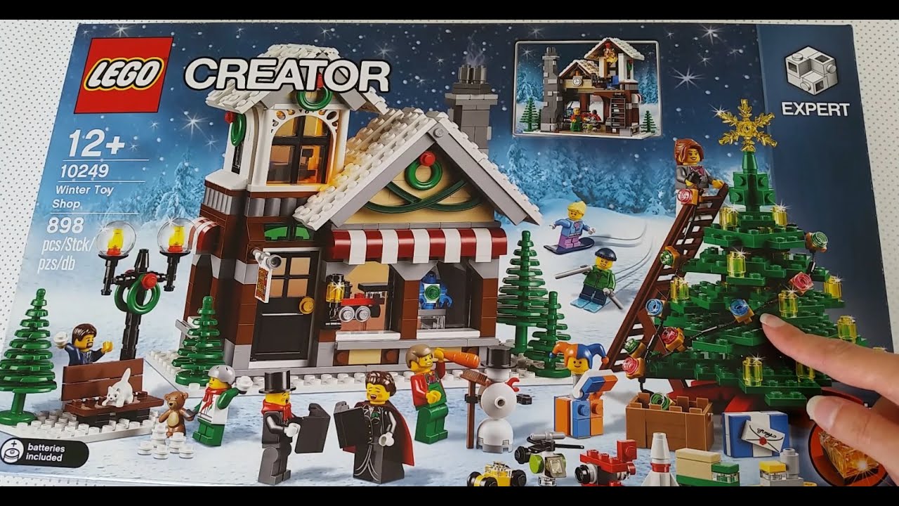 LASTENOHJELMIA SUOMEKSI - Lego creator - Joulutalon rakentaminen - osa 1