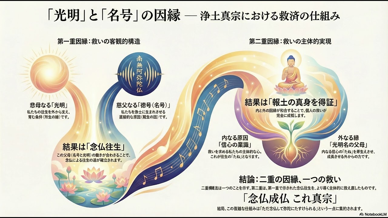 光明・名号の因縁