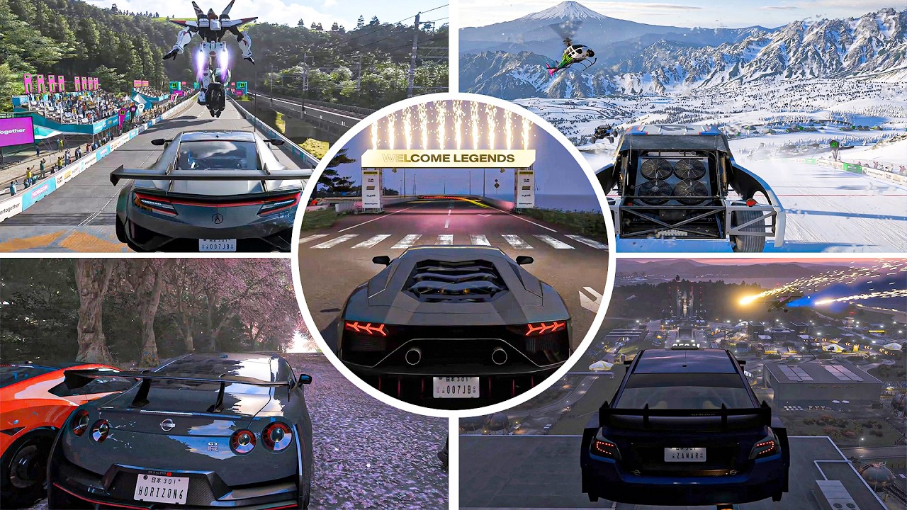 Forza Horizon 6 - Все гонки с боссами, включая кат-сцены и концовку (2026) 4K 60FPS | Полная верс...