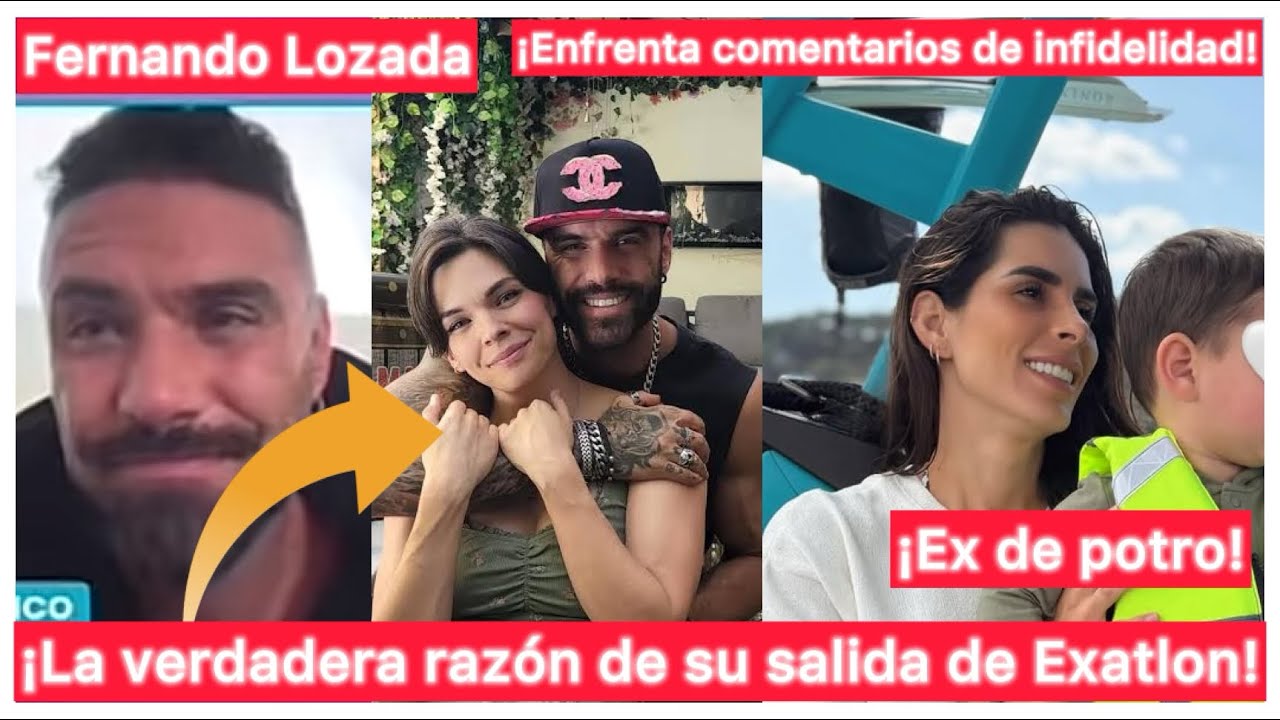 ¡Fernando Lozada y la verdadera razón de su salida del Exatlon! | ¡Ex de potro enfrenta acusaciones!