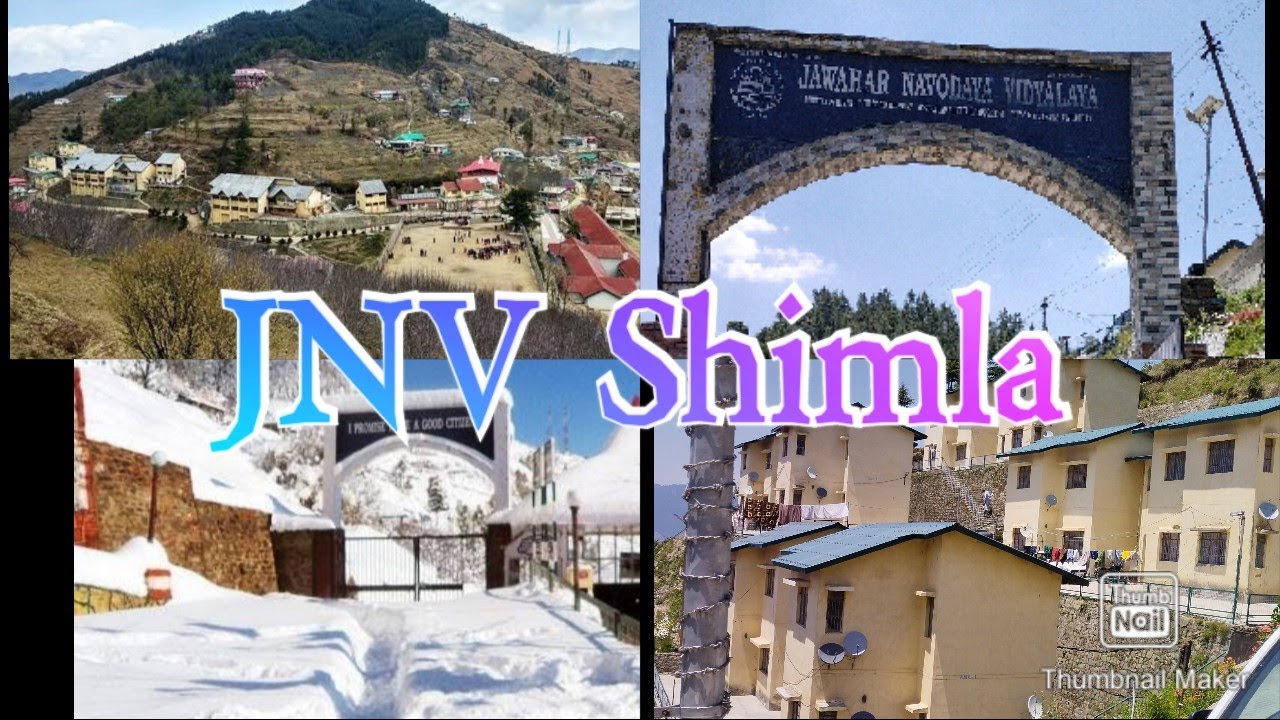 A Visit To JNV Theog Shimla.