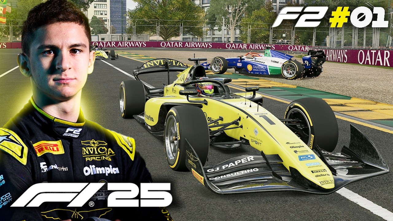 F2 25 Career! Fornaroli's road to F1 begins! Round 1 Australian GP