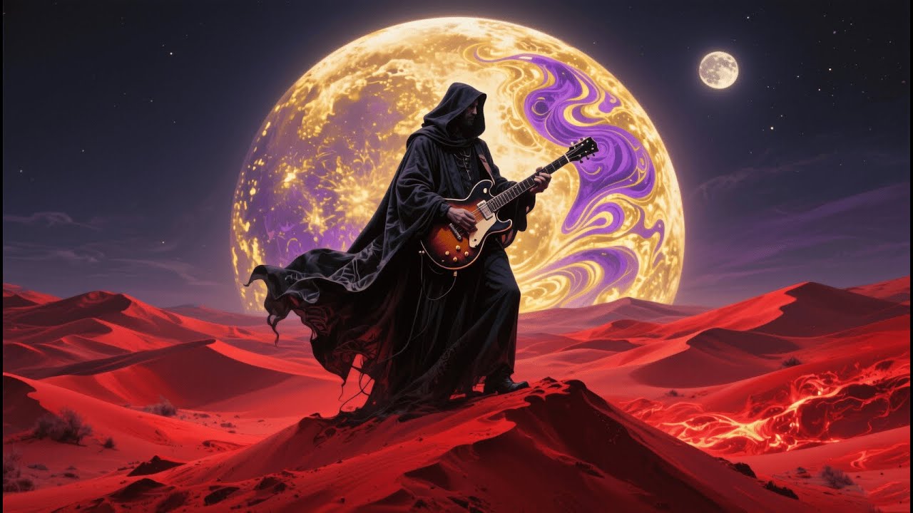 Psychedelic Desert Blues | Slow Burn Instrumental Rock Mix