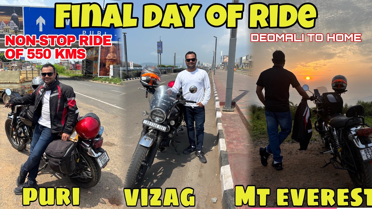 Koraput to Sambalpur 550 KM in a Single Day | Odisha Ride | 6 Odisha Districts in a Day | | RVWM