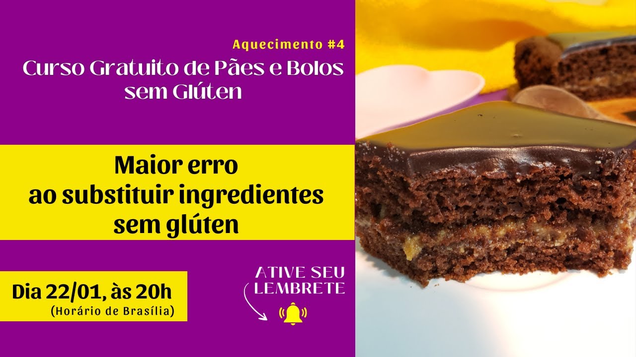 O maior erro ao substituir ingredientes em receitas sem glúten