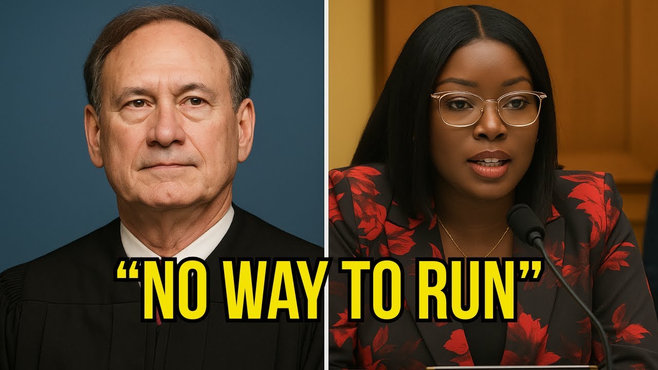 Justice Alito INTERRUPTS Jasmine Crockett   Her Final Line Makes the Court GASP