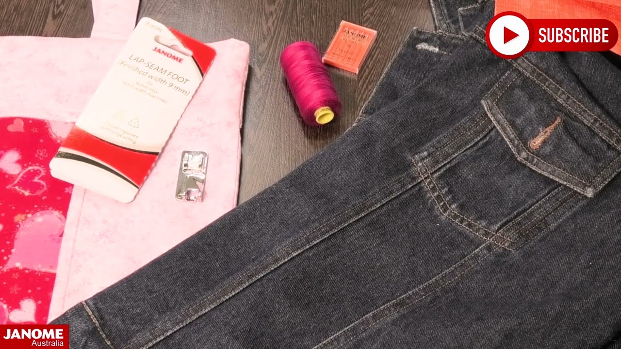 December 2023 Janome Club -  9mm Lap-Seam Foot.
