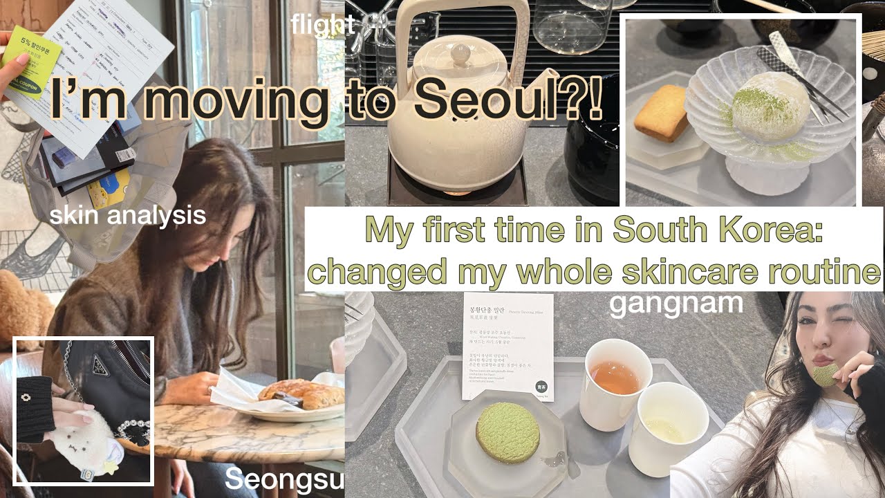 I’m moving to Seoul? 🤍 Skin Analysis, Gangnam, Skincare Haul, Seongsu, etc.
