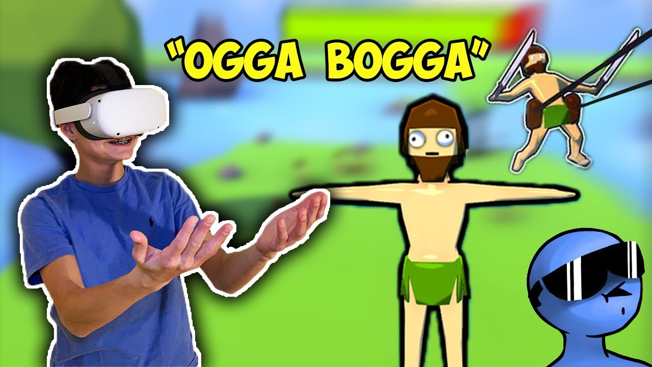 I Tried Dani's VR GAME! || Ogga Bogga Oculus Quest 2 VR Gameplay!
