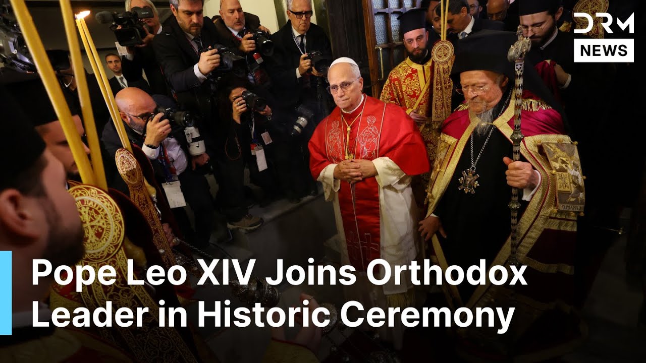 WATCH: Pope Leo Joins Orthodox Leader in Historic Istanbul Doxology Ceremony | AK1G