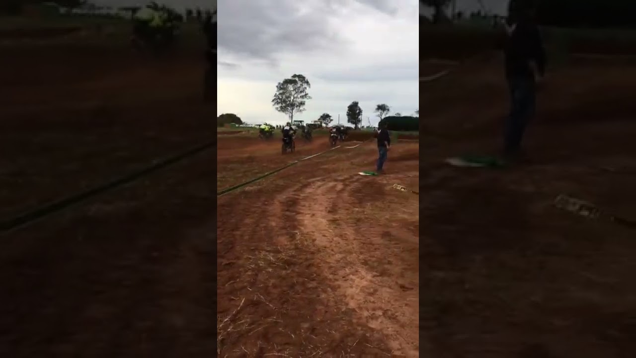 primeira corrida de yz250f,velocross Moreira Sales PR, intermedi&aacute;ria especial #922