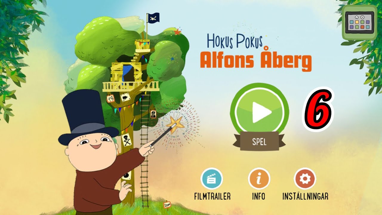 Alfons Åberg: Hokus Pokus - Del 6 - iOS Spel!