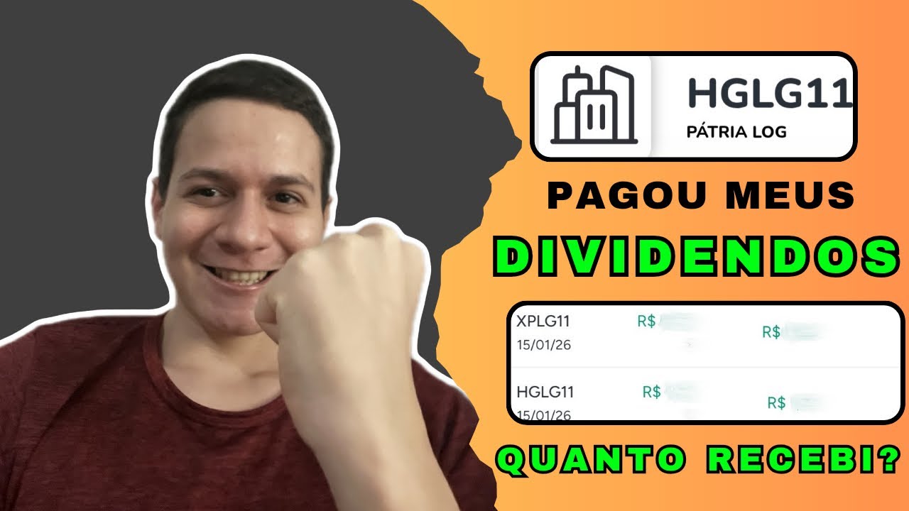 HGLG11 PAGOU OS MEUS DIVIDENDOS 🤑💰| QUANTO RECEBI?