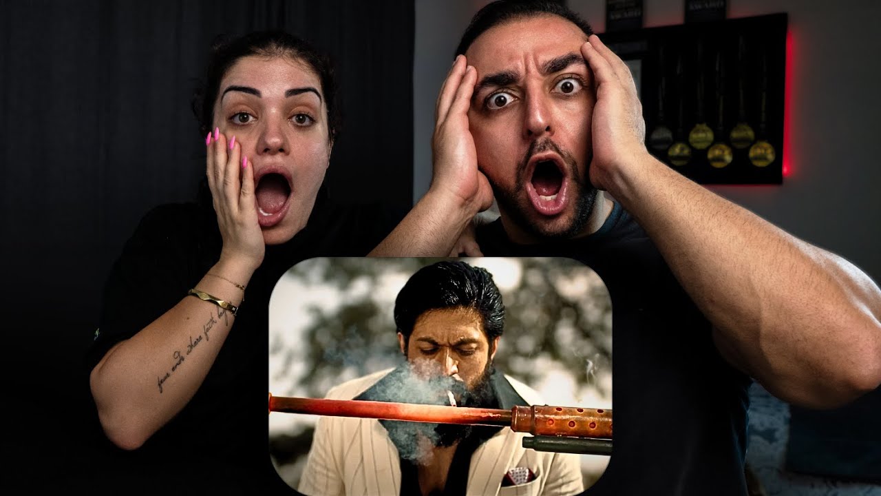 Australian Couple React To Kannada Trailers (KGF 2)