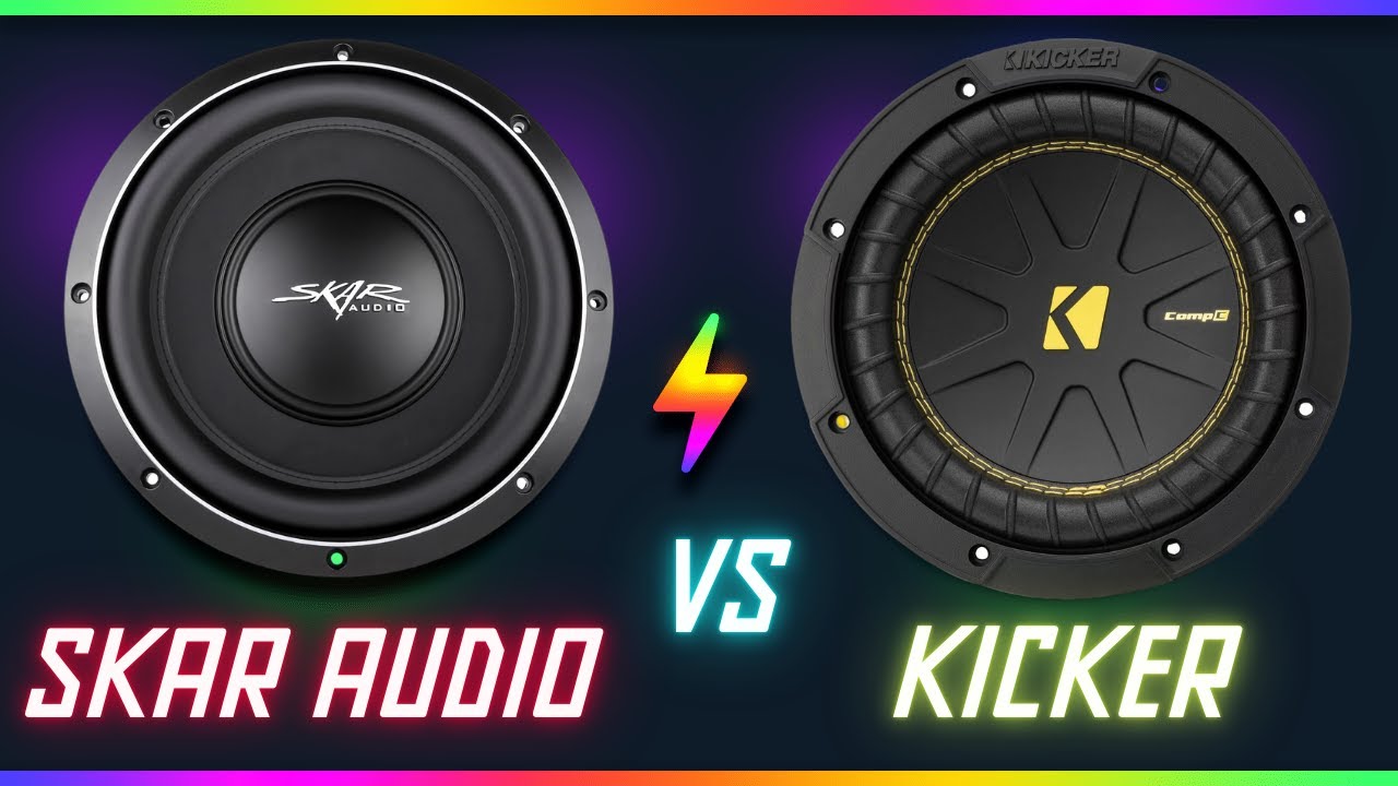Автомобильные сабвуферы Skar Audio и Kicker — какой из них громче?