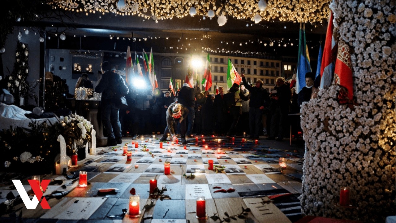 Pro-Government Memorial Marks 40-Day Mourning After Iran Protest Deaths| VERTEX