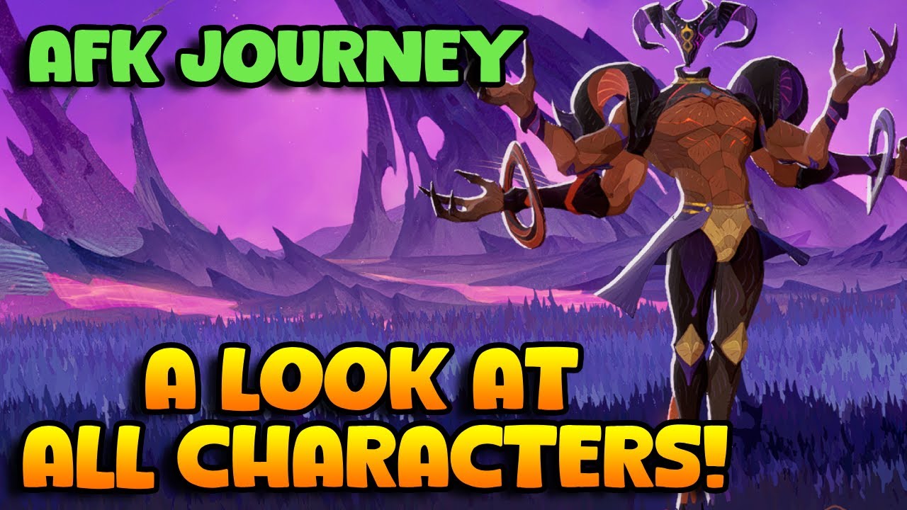 AFK JOURNEY | All Launch Characters Released
