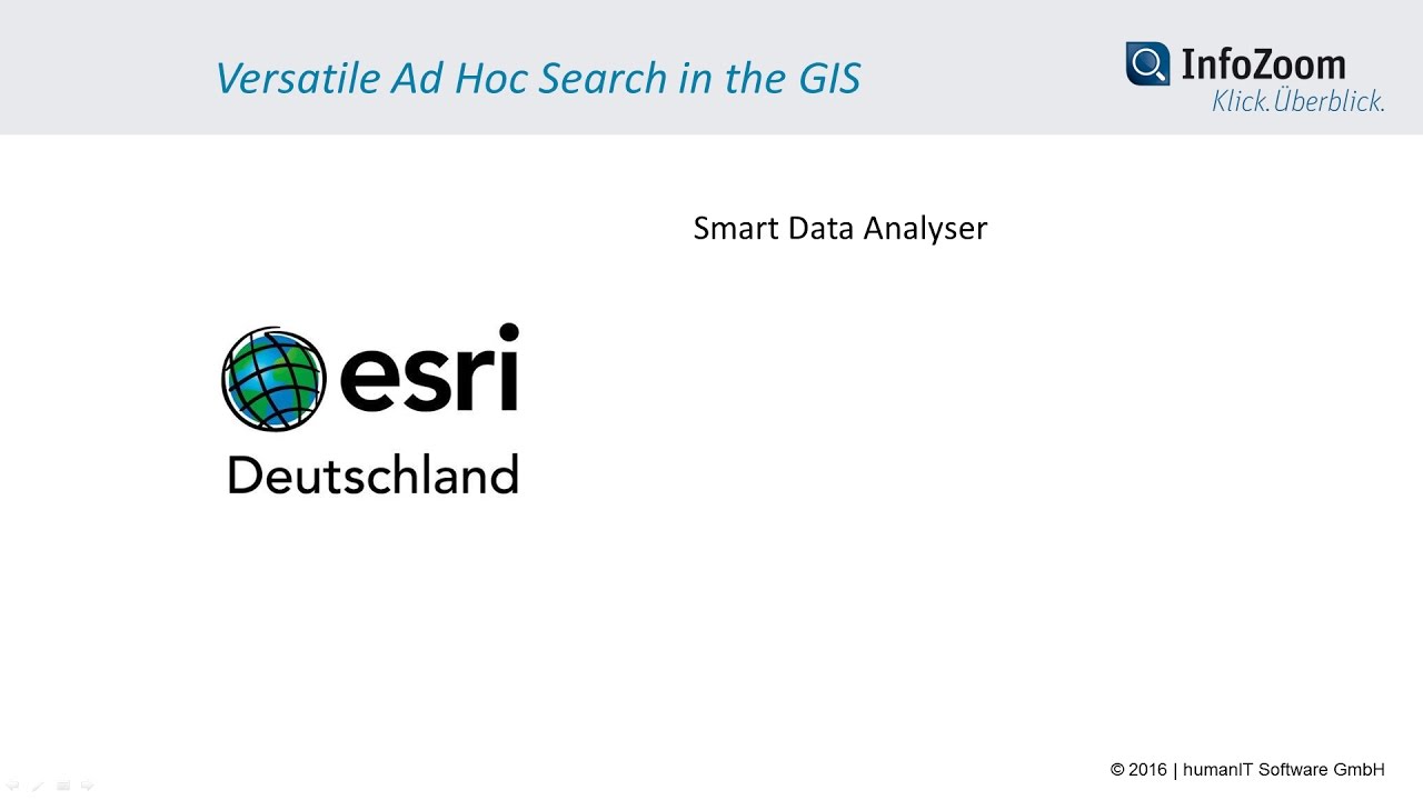 ArcGIS for Desktop (esri): GIS Business Intelligence (BI) - english