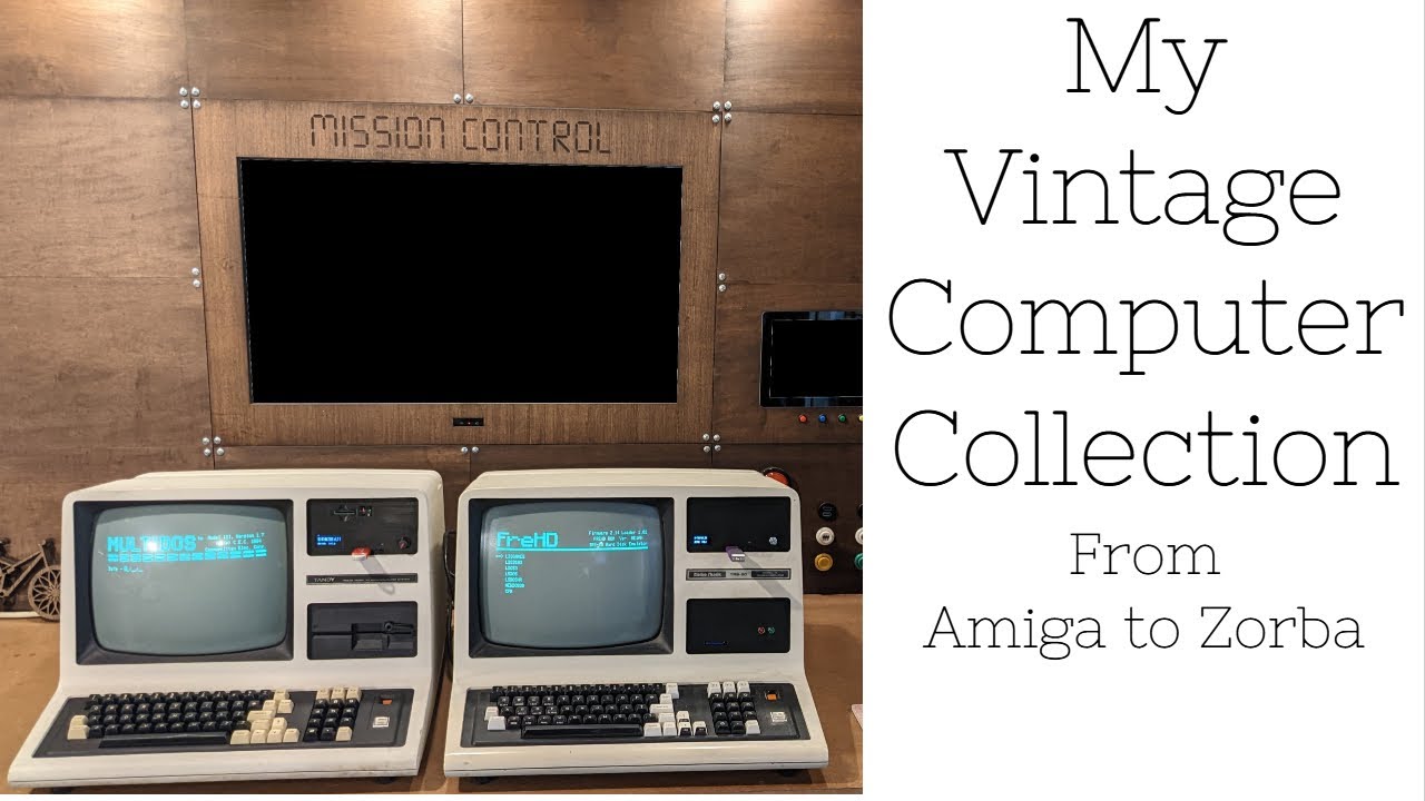 A Tour of My Vintage Computer Collection
