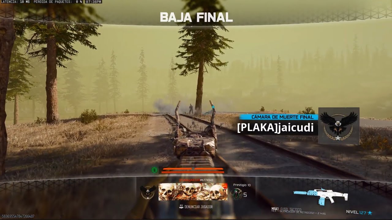 PLAKA BO7 469 Warzone Español