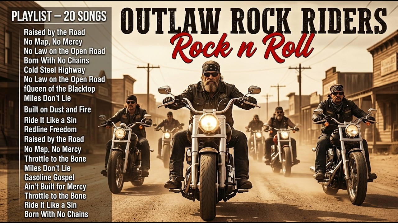 Outlaw Rock Riders – Steel Horses Roaring on Southern Asphalt