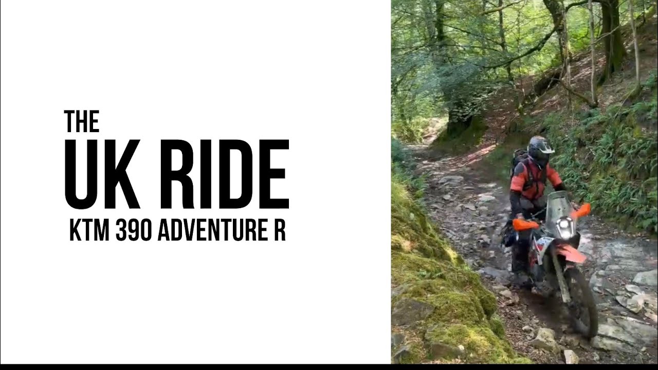 Поездка по Великобритании с Крисом Бёрчем на KTM 390 Adventure R, эпизод 1