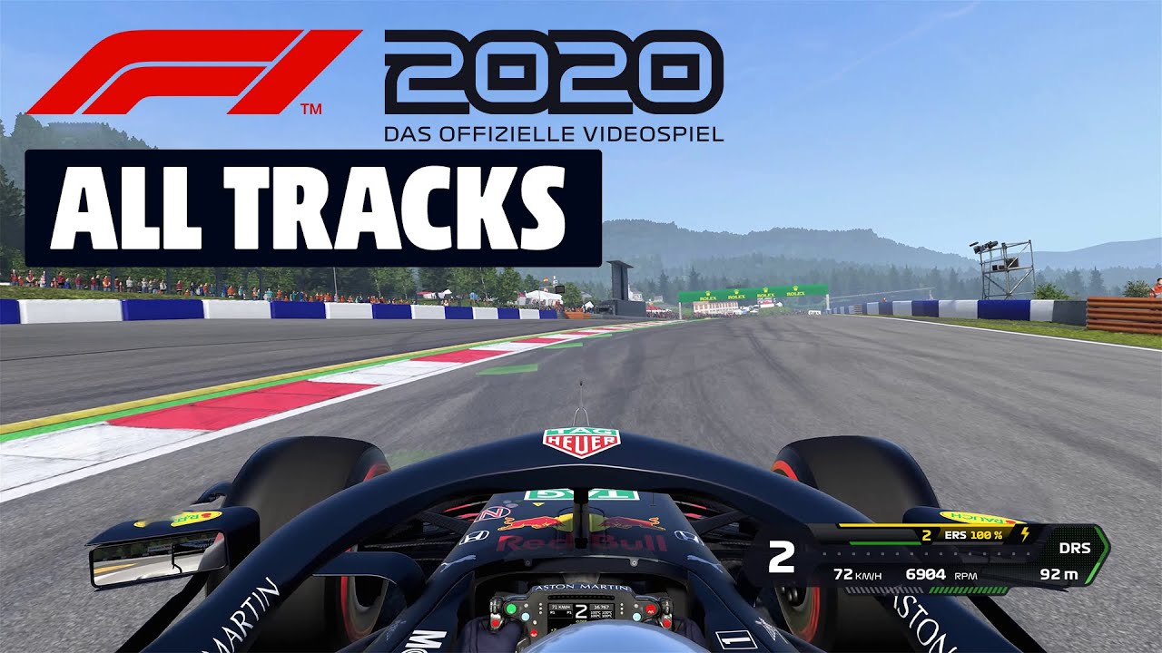 F1 2020 - All Tracks