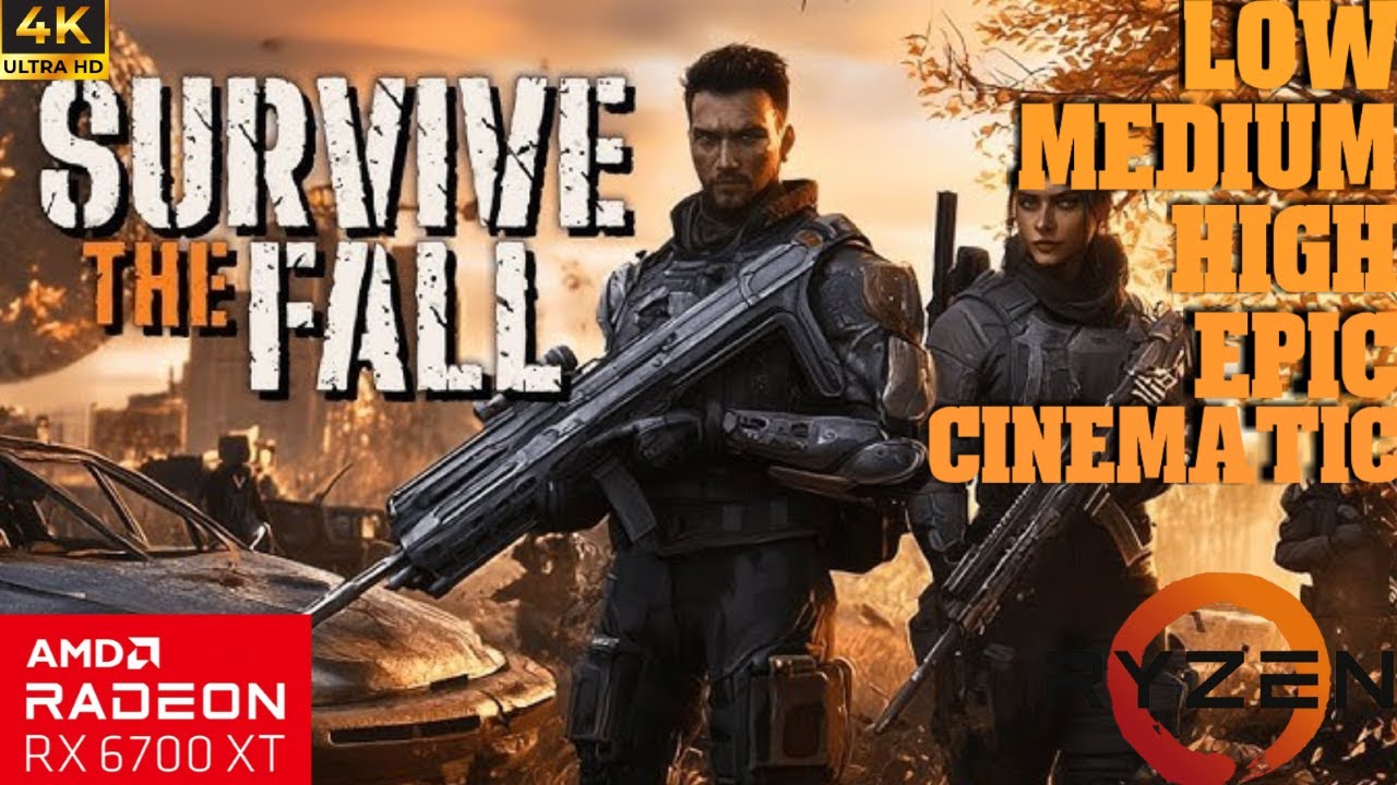 RX 6700 XT | Survive the Fall 4K Performance - Low to Epic Graphics Comparison