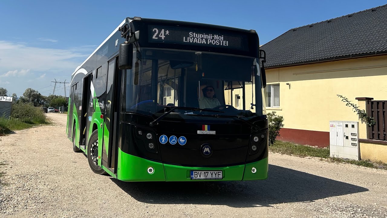 Brașov 🚍 Călătorie cu autobuzul Menarini Citymood 10 #889 pe linia 24
