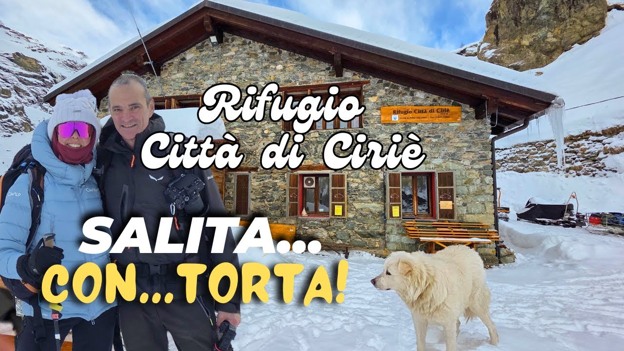 Pian della MUSSA e Rifugio CITTA’ DI CIRIE'. Escursione FACILE con le CIASPOLE Valli di LANZO (TO).