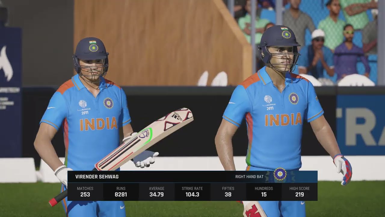 Recreating THE HISTORIC Ind vs Sl 2011 CWC FINALS at WANKHEDE