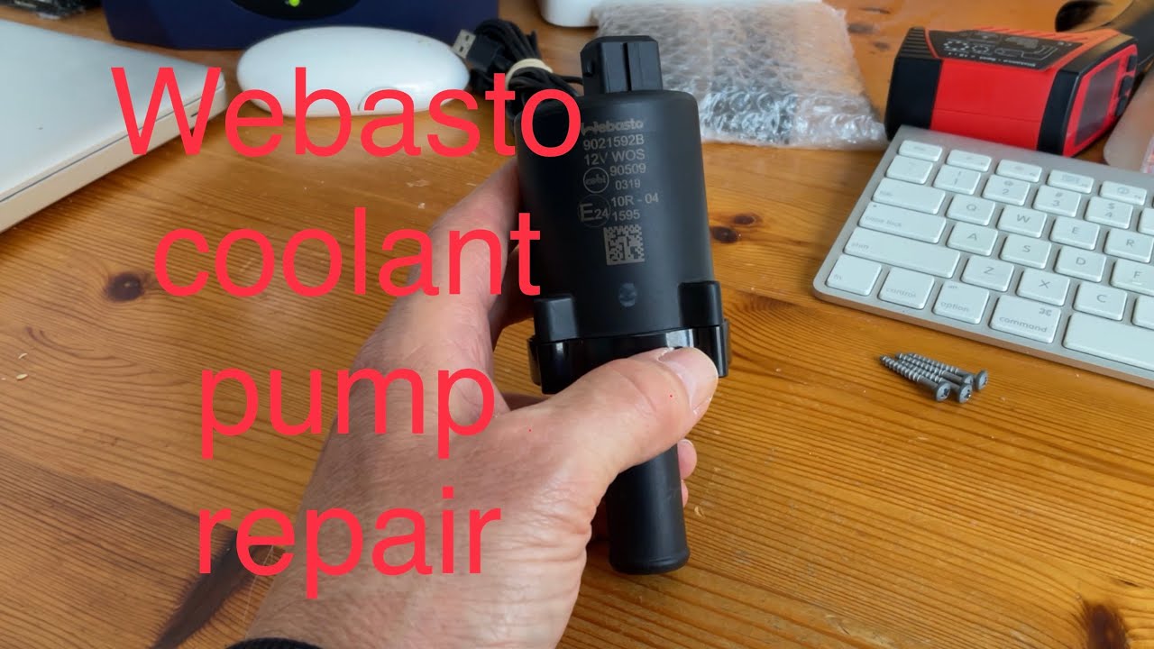 Snow Gum - Webasto heater coolant pump repair - Garcia Exploration 45