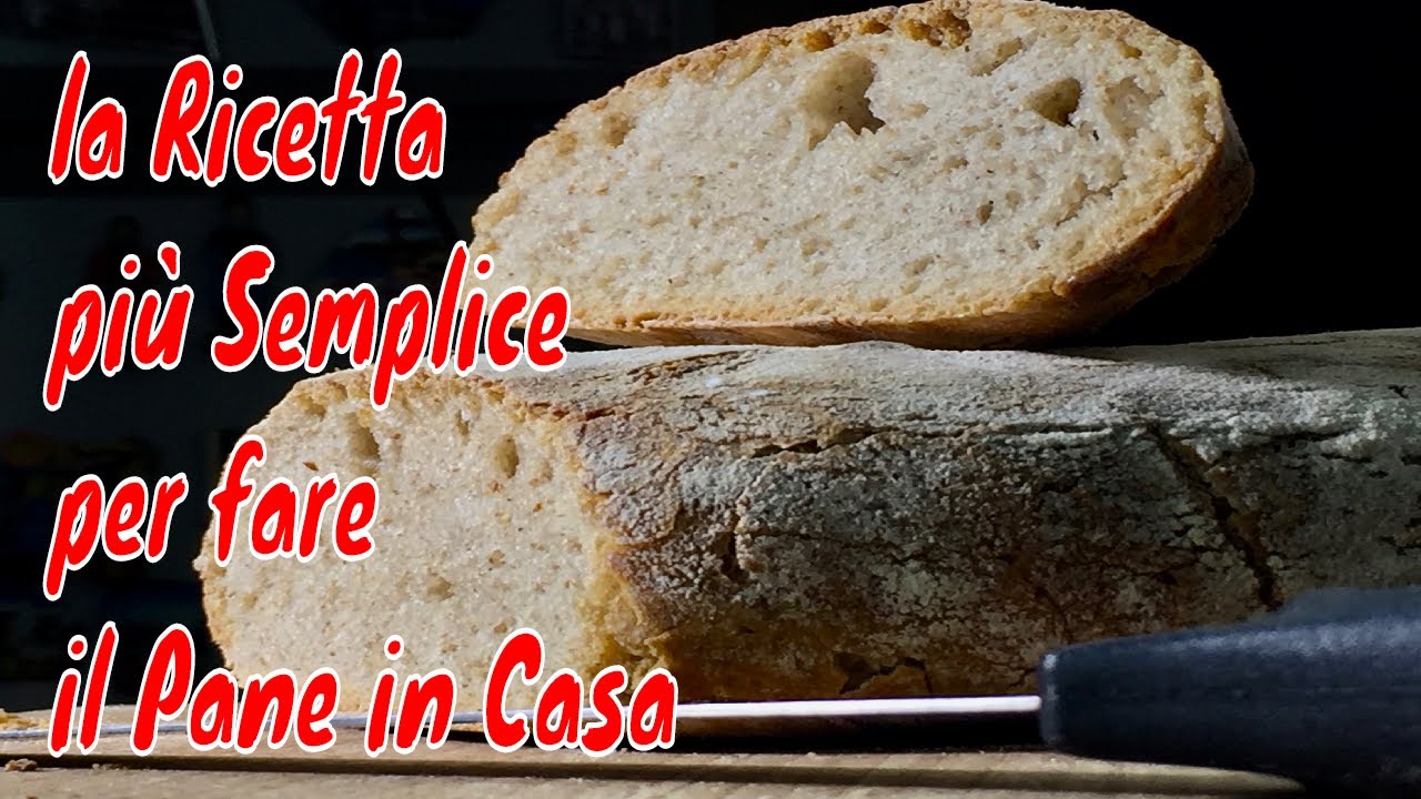 PANE SENZA IMPASTO  la ricetta più semplice per fare il pane in casa - di Prima del Caffè