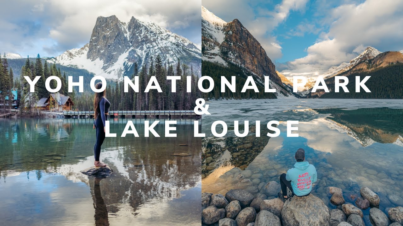 Exploring Yoho National Park/Lake Louise & Staying At The Mountaineer Lodge!