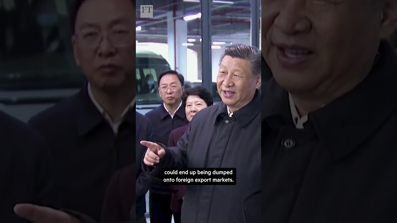 China&rsquo;s high-tech manufacturing pivot draws scrutiny | FT #shorts