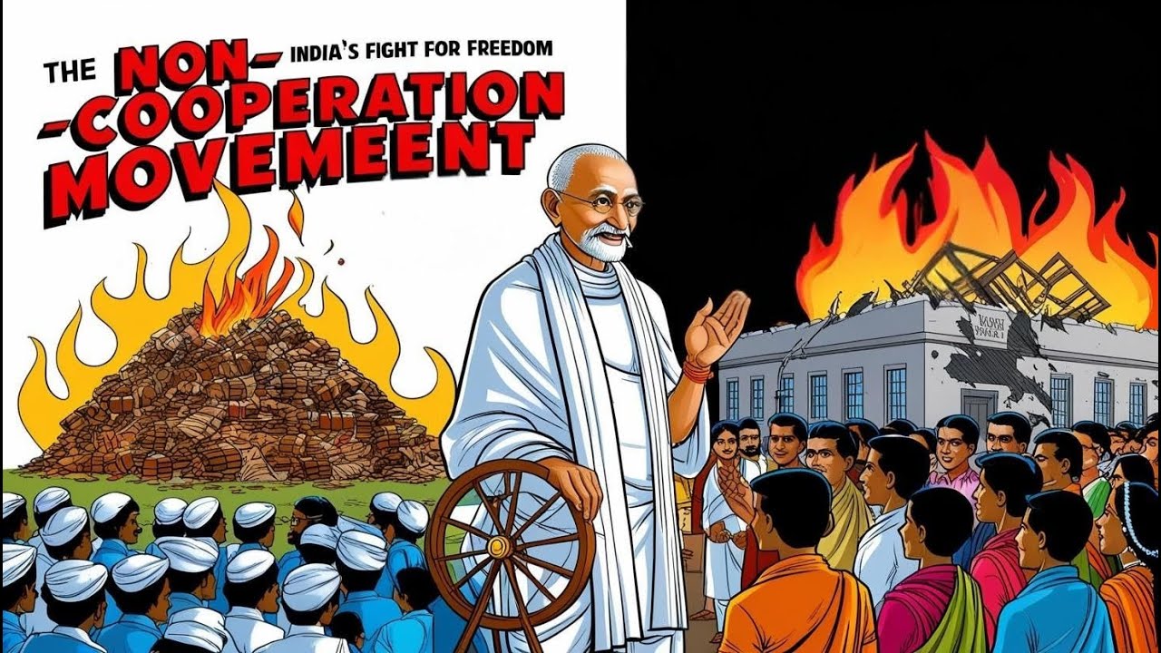 Non cooperation movement 1920| Digital comic| O'levels Pakistan studies 2059