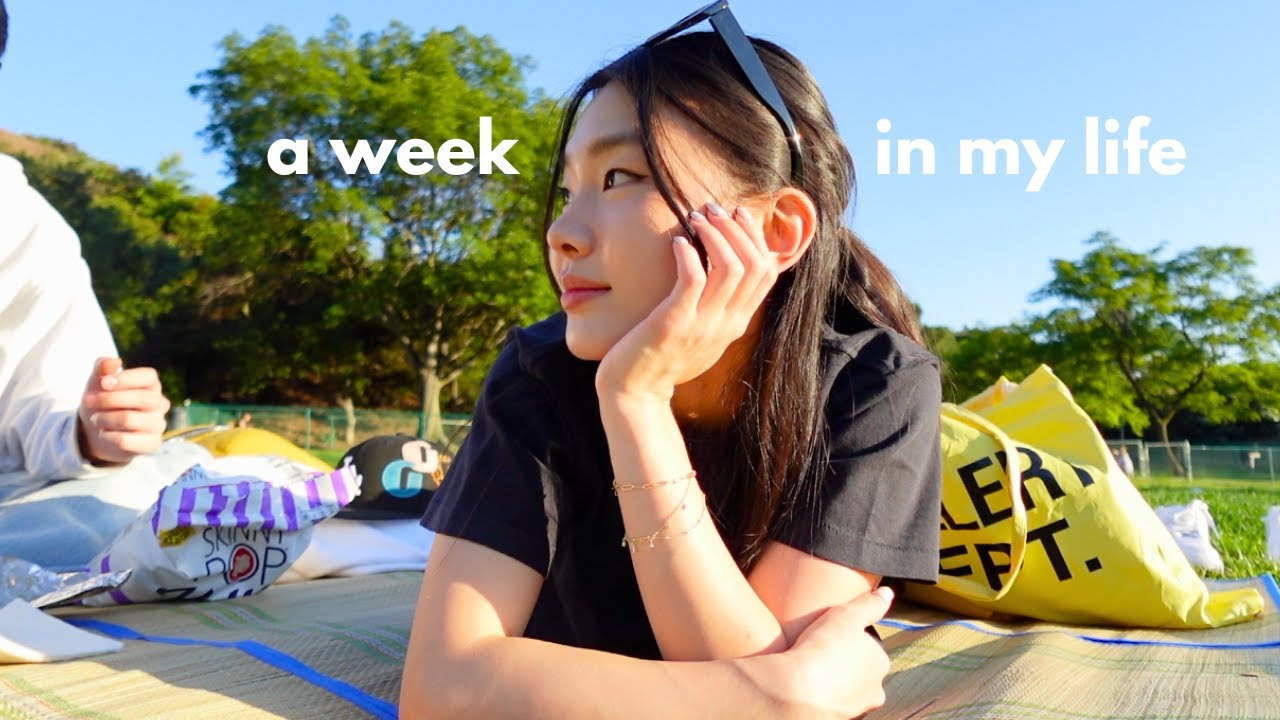 week in my life │ picnic date, chill summer days in the city, baking