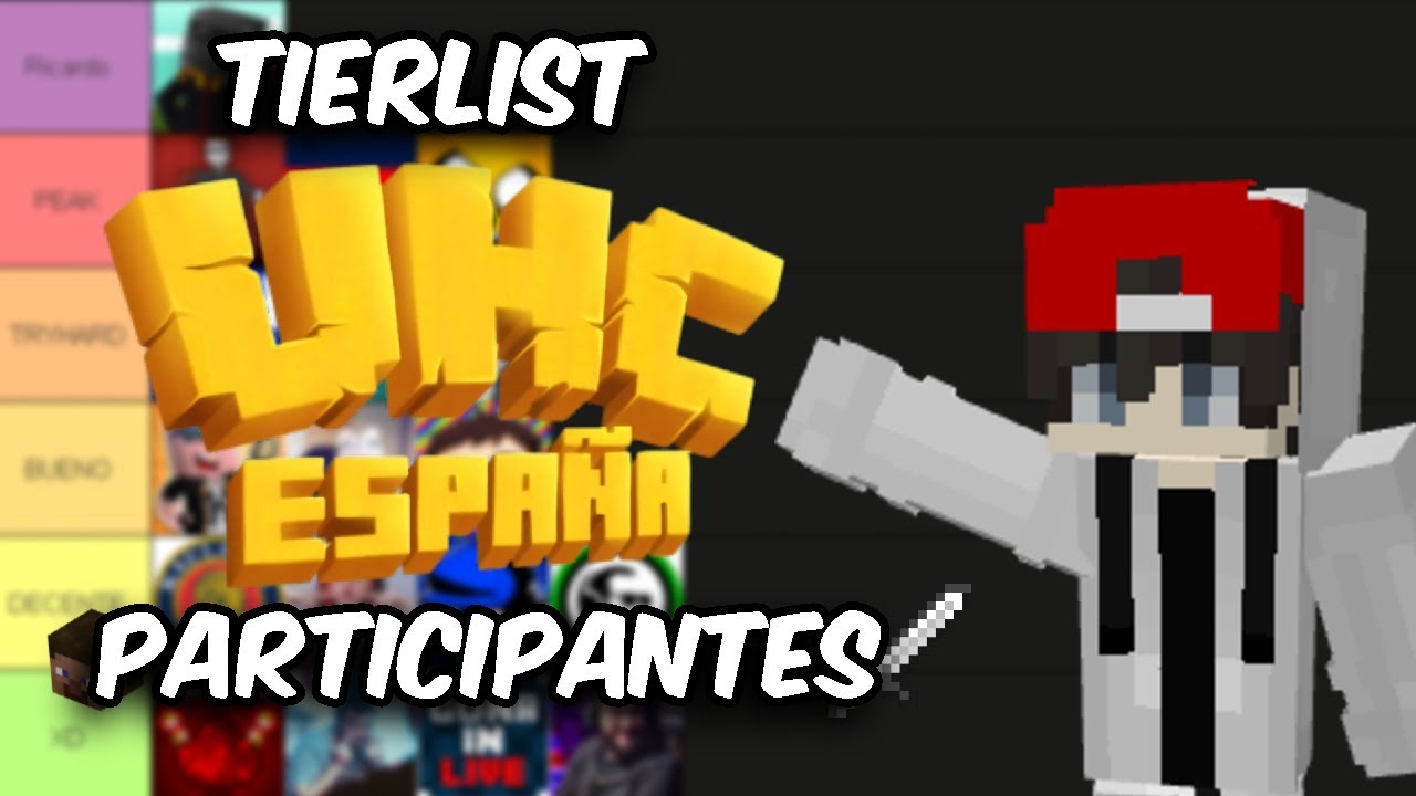 El MEJOR jugador de UHC ESPAÑA 🍎⚔ -Tierlist