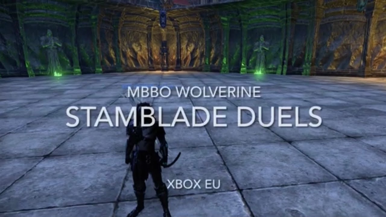 Stamblade duels Xbox Eu/NA best stamblade, most op Nightblade