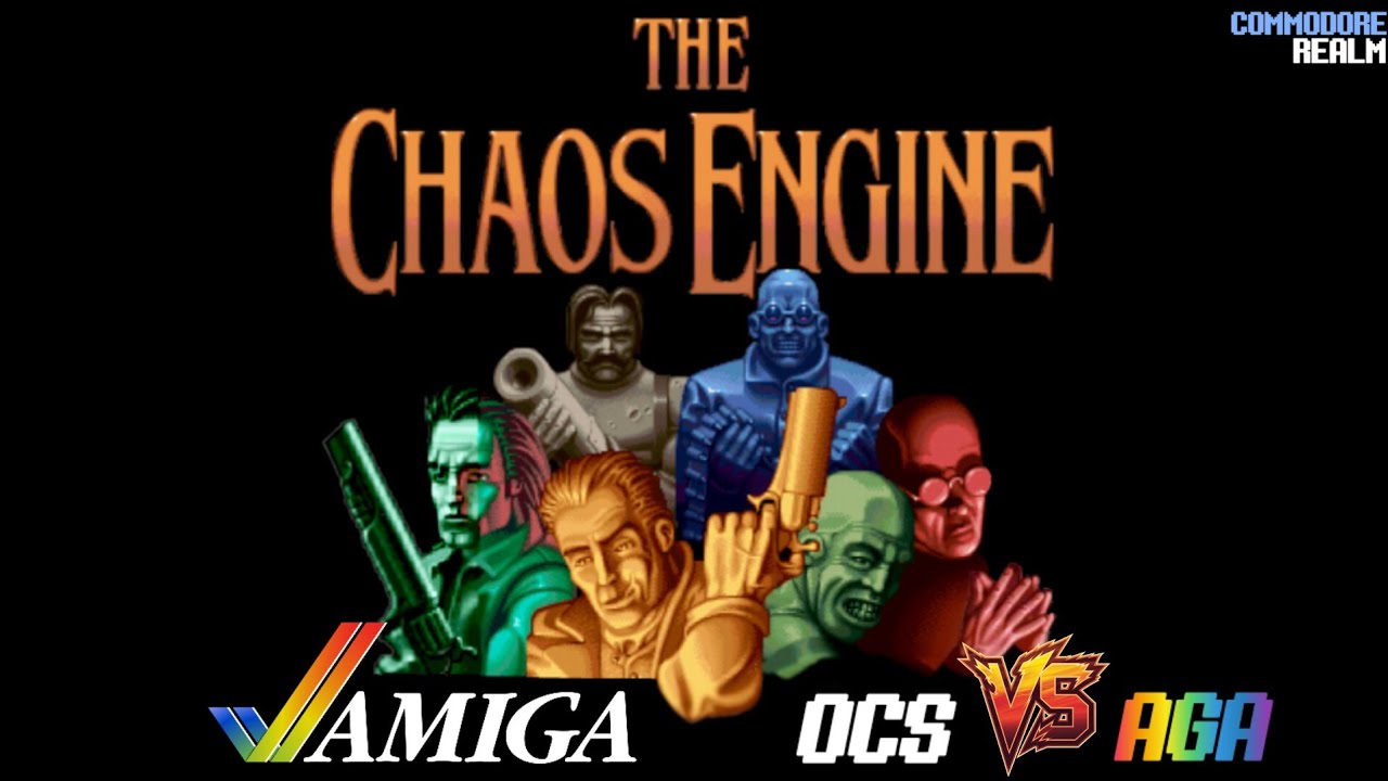 The Chaos Engine - Amiga OCS VS Amiga AGA #amiga #commodoreamiga #chaosengine 